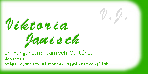 viktoria janisch business card